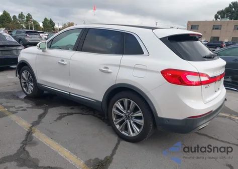 2016 Lincoln Mkx Reserve из США, поврежденный, VIN 2LMTJ8LP3GBL50152